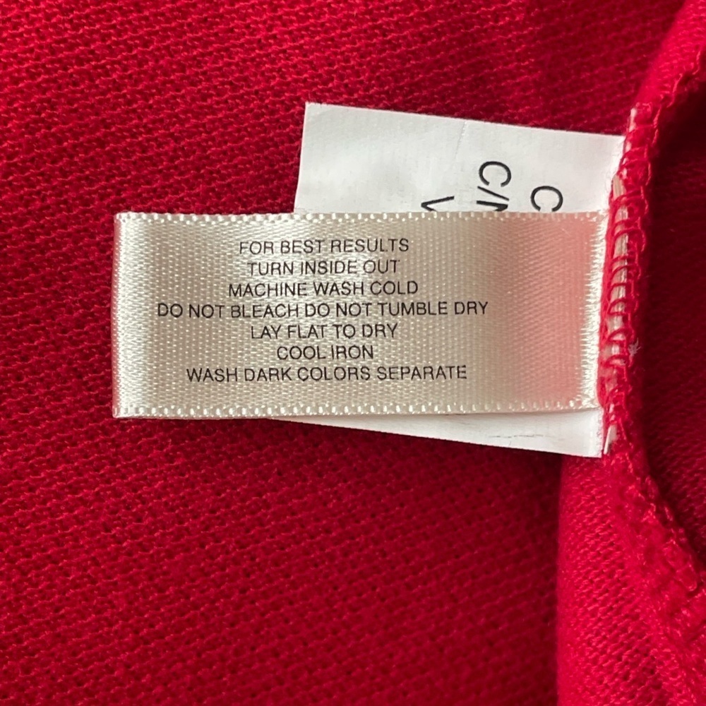 Cutter & Buck Vibrant Red Polo Shirt 100% Cotton - Picture 10 of 13